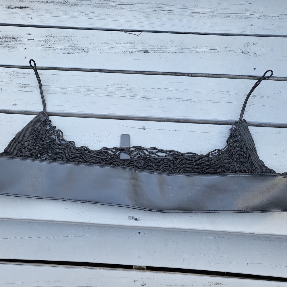 Black Lace Bandeau with Spaghetti Straps